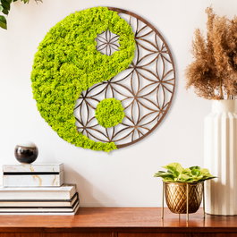 Wallity Yin Yang Accesorio decorativo de pared